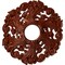 Ekena Millwork Orrington Ceiling Medallion (Fits Canopies up to 4 3/4"), 19 5/8"OD x 4 3/4"ID x 1 3/4"P, Firebrick CM19ORFIF - alternate 1